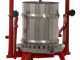 Baesso F25 Inox - Torchio a vite per frutta e verdura 20L - Gabbia in INOX