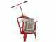 Baesso F25 Inox - Torchio a vite per frutta e verdura 20L - Gabbia in INOX