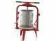 Baesso F25 Inox - Torchio a vite per frutta e verdura 20L - Gabbia in INOX