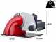 Graef SKS Line 700 Rossa - Affettatrice a sbalzo con lama da 170 mm - Con illuminazione a Led