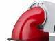 Graef SKS Line 700 Rossa - Affettatrice a sbalzo con lama da 170 mm - Con illuminazione a Led