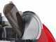 Graef SKS Line 700 Rossa - Affettatrice a sbalzo con lama da 170 mm - Con illuminazione a Led