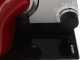 Graef SKS Line 700 Rossa - Affettatrice a sbalzo con lama da 170 mm - Con illuminazione a Led
