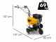Stiga SRC 585 RG - Motozappa a benzina 6 HP - Motore Stiga TM 60 182cc