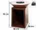 RoyalFood COR-4000 - Barbecue a legna e carbone in Corten
