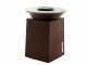 RoyalFood COR-4000 - Barbecue a legna e carbone in Corten