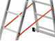 Gierre Modula AL410, 3x8 gradini, 4.83 m - Scala in alluminio - Altezza stimata operativa 5.69 m