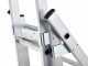 Gierre Modula AL410, 3x8 gradini, 4.83 m - Scala in alluminio - Altezza stimata operativa 5.69 m
