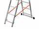 Gierre Modula AL410, 3x8 gradini, 4.83 m - Scala in alluminio - Altezza stimata operativa 5.69 m
