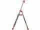 Sicos Supra, 3 gradini, 1.35 mt - Scalandrino in alluminio con cavalletto