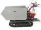 GINKO TR 660 - Motocarriola cingolata cassone dumper - Portata 500Kg