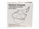 Novital - Paiolo in rame elettrico martellato per polenta base piana 7,3L - 4W