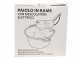 Novital - Paiolo in rame elettrico martellato per polenta base piana 4,7L - 4W