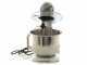 DCG KM1510S 7l - Impastatrice planetaria - Vasca acciaio 7 litri - Multi attrezzo a sgancio rapido