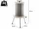 Enotecnica Pillan Garda - Idropressa per frutta 80 L - Vasca in INOX