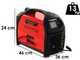 Telwin Technomig 210 Dual Synergic - Saldatrice Inverter Multiprocesso (MIG-MAG/FLUX/BRAZING/MMA/TIG LIFT), con display LCD - GAS/NO GAS