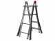 Sicos Dinamica Auto, 2x8 gradini, 3.90 mt - Scala in acciaio+alluminio telescopica
