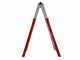 Sicos Simmetria, 2x9 gradini, 4.44 mt - Scala in acciaio telescopica