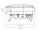 Witt Etna Rotante Arancione - Forno a gas per pizza