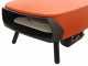 Witt Etna Rotante Arancione - Forno a gas per pizza