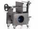 Grifo Professional Inox 10 - Filtro a cartoni per vino carrellato - Pompa in INOX