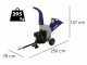 BullMach ZEUS 180 BSE - Biotrituratore a scoppio trainabile - Briggs &amp; Stratton 420cc con avviamento elettrico