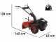 Geotech MCT 550 - Motocoltivatore a benzina - Ducar DH212 - Fresa reversa - 7HP