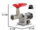 Tre Spade TC-22 EL ECO  - Tritacarne elettrico - 600w - n.22
