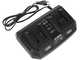 Hyundai LCGC777-3 - Elettrosega a batteria 2 x 20V 4Ah - Lama da 35cm
