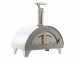 Forno a legna per pizza da esterno Quattro Stagioni INOX - per 1 pizza