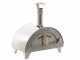 Forno a legna per pizza da esterno Quattro Stagioni INOX - per 1 pizza