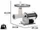 Tre Spade TC-22 Elegant Plus - Tritacarne elettrico - 600W - n.22