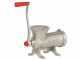 Tre spade TC-32 - Tritacarne manuale a manovella da appoggio - in ghisa - n.32