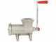 Tre spade TC-32 - Tritacarne manuale a manovella da appoggio - in ghisa - n.32