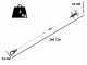 Campagnola Alice STAR 58 PLUS - Asta in alluminio da 150-220 cm - Abbacchiatore elettrico