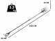 Campagnola Alice STAR 58 PLUS - Asta in carbonio da 185-270 cm - Abbacchiatore elettrico
