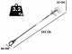 Campagnola Alice STAR 58 PLUS - Asta in carbonio da 185-270 cm - Abbacchiatore elettrico