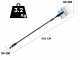 Campagnola Alice STAR ECO - Asta in carbonio da 185-270 cm - Abbacchiatore elettrico