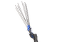 Campagnola Icarus V1 58 - Abbacchiatore elettrico a batteria tipo auto con cavo in dotazione - Asta telescopica in alluminio 150/220 cm