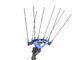Campagnola Icarus V1 58 - Abbacchiatore elettrico a batteria tipo auto con cavo in dotazione - Asta telescopica in alluminio 150/220 cm
