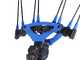 Campagnola Icarus V1 58 - Abbacchiatore elettrico a batteria tipo auto con cavo in dotazione - Asta telescopica in alluminio 150/220 cm
