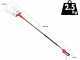 Blue Bird Olimpo 23-56 - Abbacchiatore a batteria - Batteria a zaino - asta fissa - 50.4V 18Ah