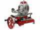 Berkel Tribute Rosso - Affettatrice a volano con piedistallo  - Lama in acciaio al cromo da 300 mm