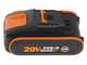 WORX WG384E - Elettrosega a batteria 2 x 20V 2Ah - Lama da 35cm