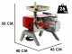 Tre Spade Toollio F95001/MR - Tritacarne elettrico con grattugia + kit accessori - 750W - monofase