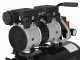FIAC SUPERSILENT 24/1 - Compressore aria elettrico monofase silenziato, oil-less - Motore 1 HP - 24 lt
