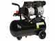FIAC SUPERSILENT 24/1 - Compressore aria elettrico monofase silenziato, oil-less - Motore 1 HP - 24 lt