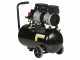 FIAC SUPERSILENT 24/1 - Compressore aria elettrico monofase silenziato, oil-less - Motore 1 HP - 24 lt