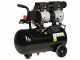 FIAC SUPERSILENT 24/1 - Compressore aria elettrico monofase silenziato, oil-less - Motore 1 HP - 24 lt