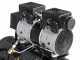 FIAC SUPERSILENT 24/1 - Compressore aria elettrico monofase silenziato, oil-less - Motore 1 HP - 24 lt